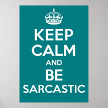 Be Sarcastic Print