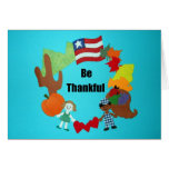Be Thankful Greeting Card