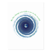 Be The Change Postcards