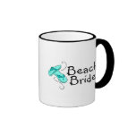 Beach Bride (Beach Wedding) Coffee Mugs
