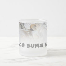 beach bums beer mug