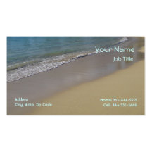 Beach Business Cards