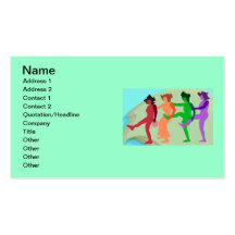 Beach Dance Business Card