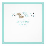 Beach Flip Flops Wedding Save the Date Personalized Invitation