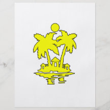 beach island houses yellow outline invert.png custom flyer