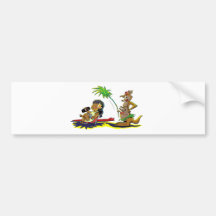 BeAcH KaNgArOO Bumper Stickers