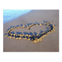 Beach Love Post Card