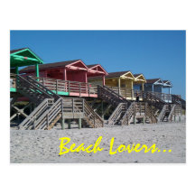Beach Lovers... Post Card