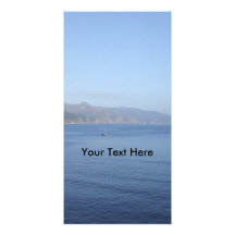 Beach Mountain Rack Card Photo Card CA