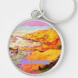 beach music keychain