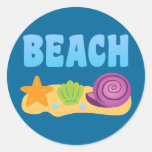 Beach Seashells Sticker