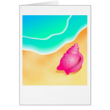 Beach Shell Greeting Card