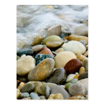 Beach Stones I Postcard