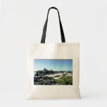 Beach View Of Mayan Ruins, Tulum Canvas Bags