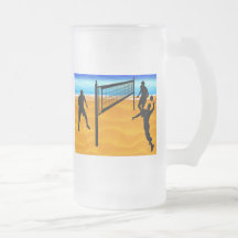 Beach Volleyball Mugs