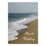Beach Wedding Save the Date Announcement