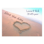 beach wedding Save the date Personalized Announcement