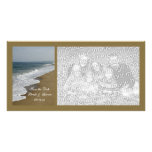 Beach Wedding Save the Date Photo Card