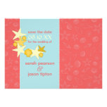 Beach Wedding Theme Save the Date Announcements