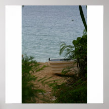 Beached Boat Print