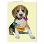 Beagle Easter - Customised Card