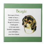 Beagle Heritage of Love Ceramic Tiles