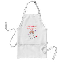 Beagle Life Is Just Better Apron
