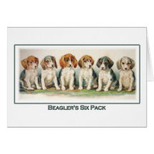 Beagler's Six Pack, Notecard