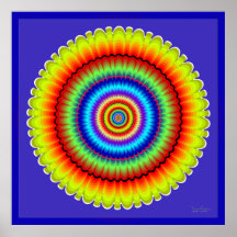 Beaming Flower Power Print
