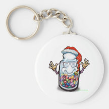 Bean Counters Christmas Keychain