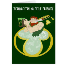 'Beannachtam na Feile Padraig!': Greeting Card
