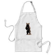 Bear arms Grizzly Bear Apron