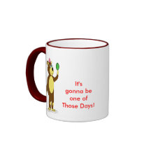 bear hair day coffee mugs