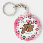 Bear Little Chef Custom Keychain