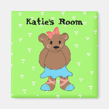 Bear Name Magnet