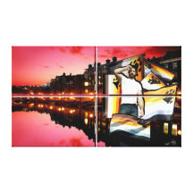 Bear Pride Amsterdam on Quad Canvas Canvas Print