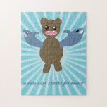 Bear With Sharks For Arms Puzzles