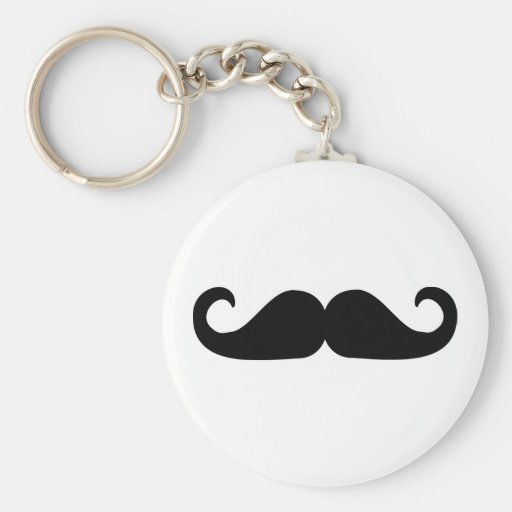 Beard - Moustache Key Chain