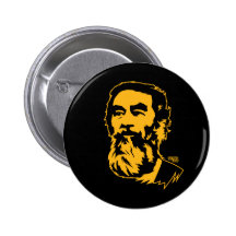Bearded Saddam Hussein Portrait Pins