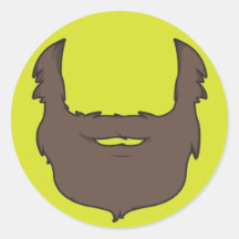 Bearded Sticker