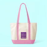Beardsley Abstract Monogram Tote Bag bags