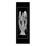 Beardsley Angel Art Nouveau Bookmark Business Card Template