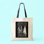 Beardsley Peacock & Lady Tote Bag bags
