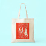 Beardsley Peacock & Lady Tote Bag bags