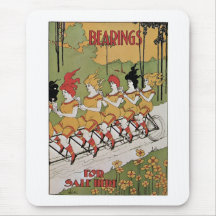 Bearings Bicycle Poster Mouse Pads