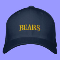 BEARS embroidered hats