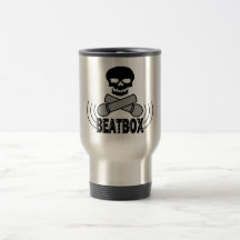 Beatbox Skull & Crossbone Mics Coffee Mugs