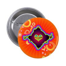 beating heart pins