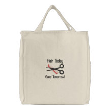 Beautician Embroidered Bag