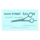 Beautician Magic Scissors Business Card Templates